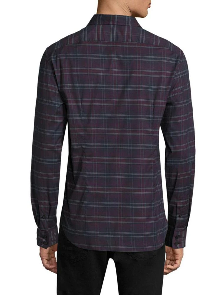 商品John Varvatos|Basic Plaid Shirt,价格¥333,第2张图片详细描述