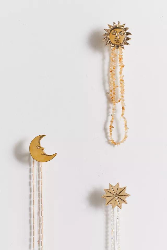 商品Urban Outfitters|Gilded Sun Wall Hook,价格¥59,第1张图片