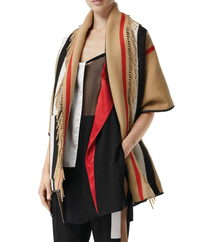 商品Burberry|Icon poncho,价格¥10156,第3张图片详细描述