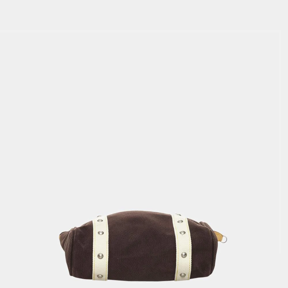商品[二手商品] Louis Vuitton|Louis Vuitton Brown Antigua Cabas MM,价格¥4286,第4张图片详细描述