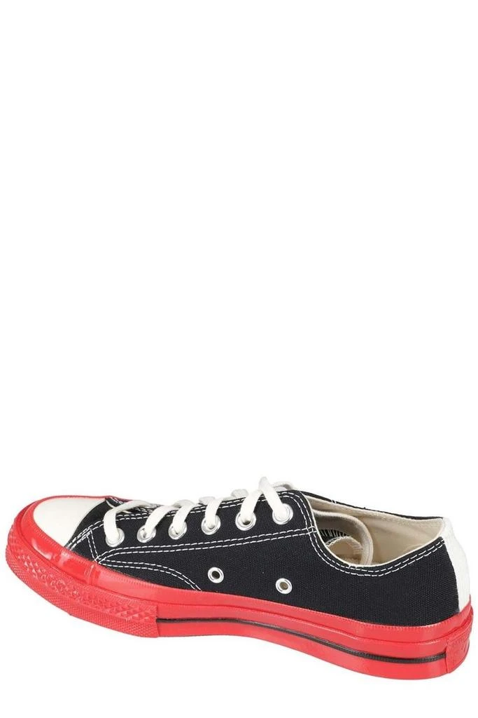 商品Comme des Garcons|Comme des Garçons Play X Converse Chuck 70 Low-Top Sneakers,价格¥1430,第3张图片详细描述