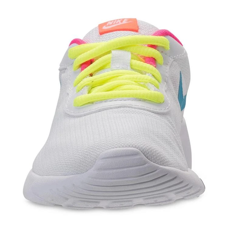 商品NIKE|女小童Little Girls' Tanjun Casual Sneakers from Finish Line,价格¥112,第3张图片详细描述