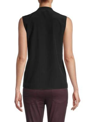 商品Vince|Sleeveless Flutter Silk Top,价格¥1186,第2张图片详细描述