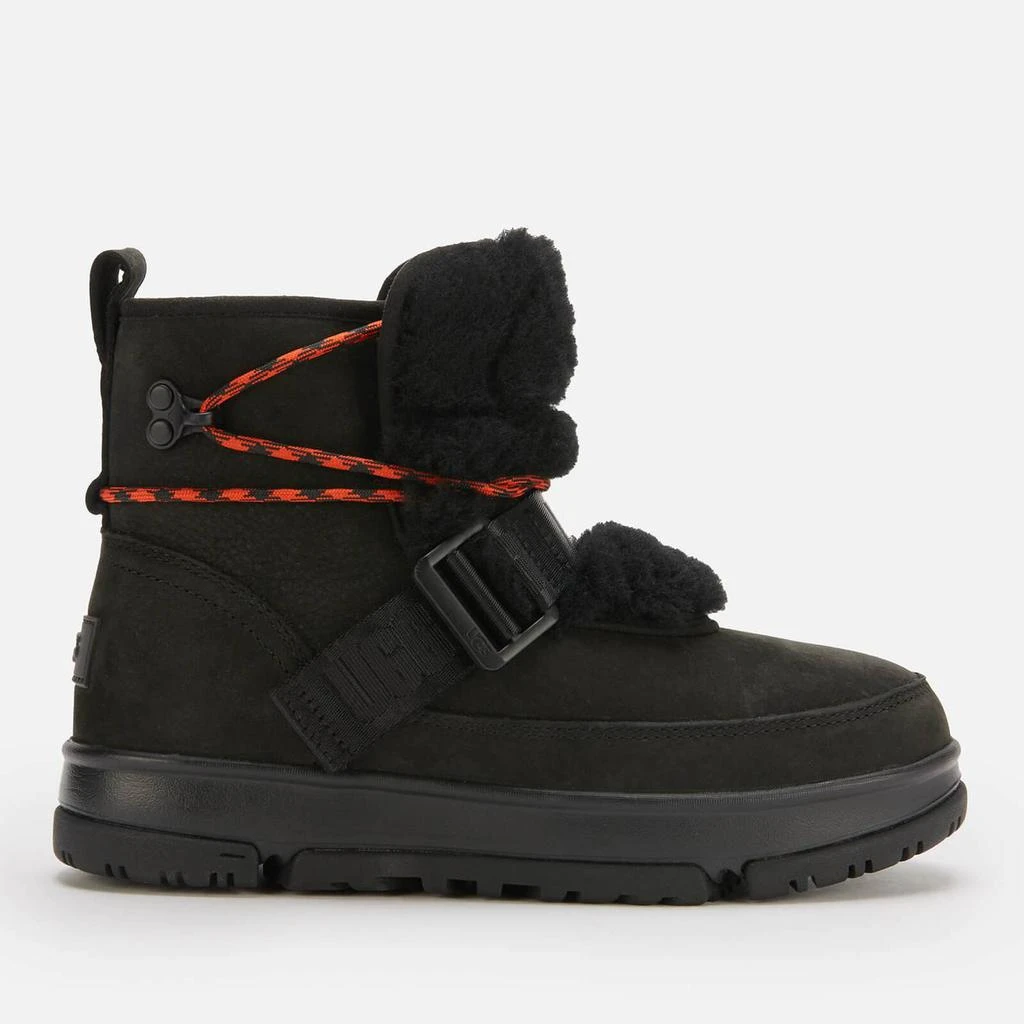 商品UGG|UGG Women's Classic Weather Waterproof Leather Hiking Style Boots - Black,价格¥1118,第1张图片