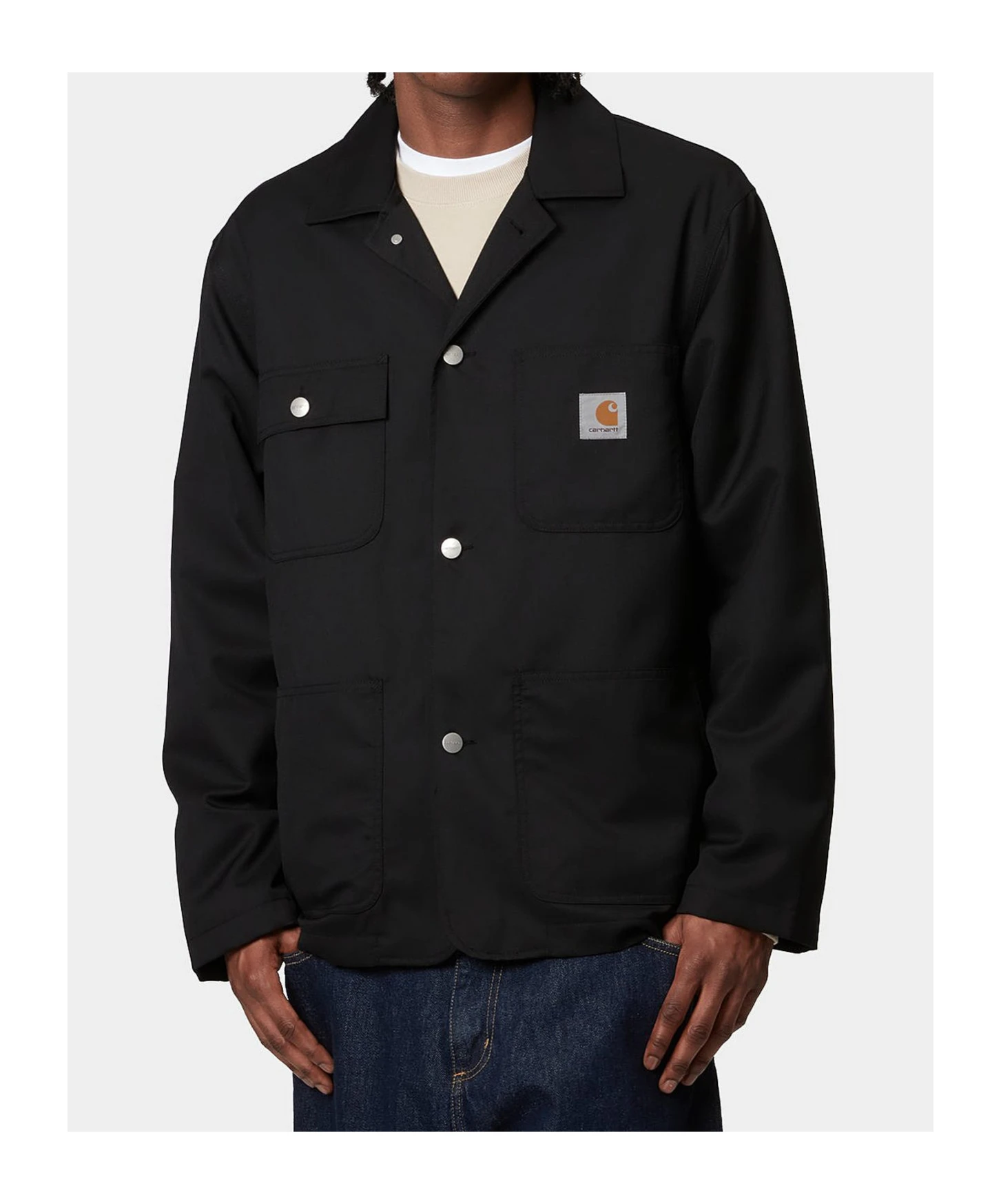 商品【商品预售7天】 Carhartt|Carhartt 男士夹克 I03443789XX 黑色,价格¥2849,第5张图片详细描述