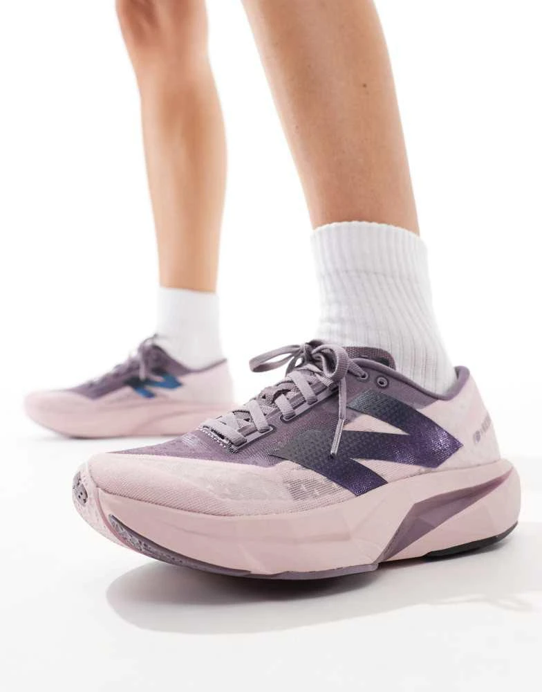商品New Balance|New Balance Fuel Cell Rebel V4 running trainers in purple,价格¥1441,第1张图片