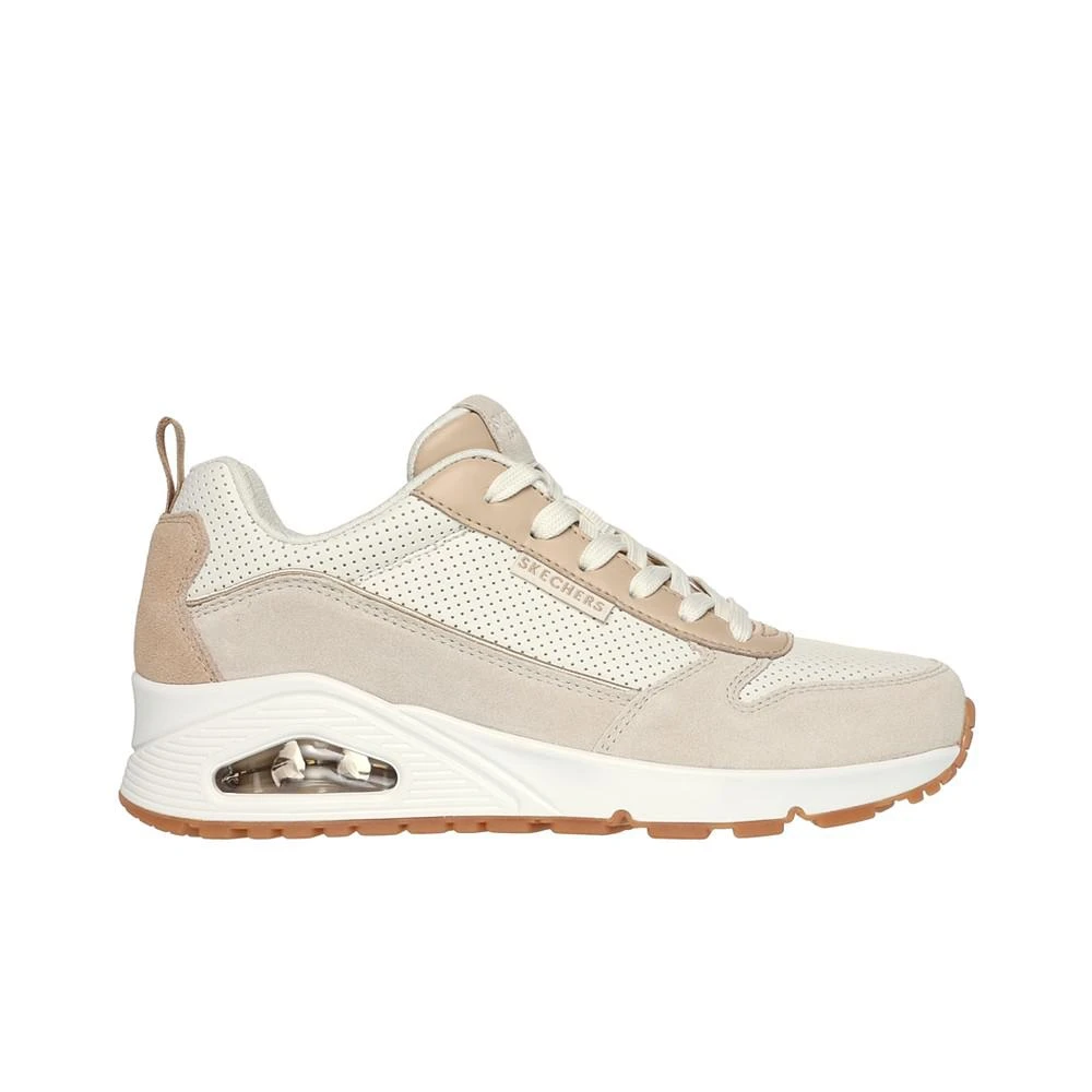 商品SKECHERS|Women's Street Uno 2 Much Fun Casual Sneakers from Finish Line,价格¥641,第2张图片详细描述