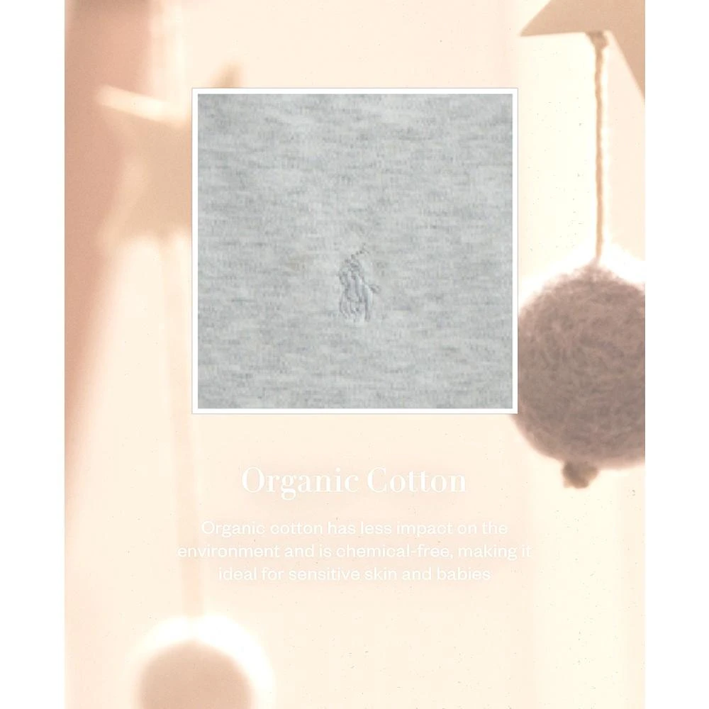 商品Ralph Lauren|Baby Boys Organic Cotton Gift Set, 4 Piece,价格¥564,第4张图片详细描述