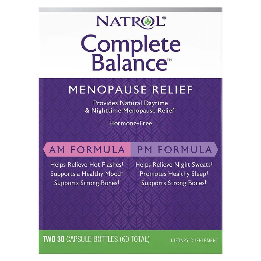 商品Natrol|Complete Balance Menopause Relief,价格¥74,第1张图片