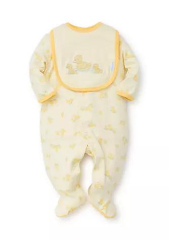 Little Ducks Footie with Bib- Infant Boys商品第1张图片规格展示