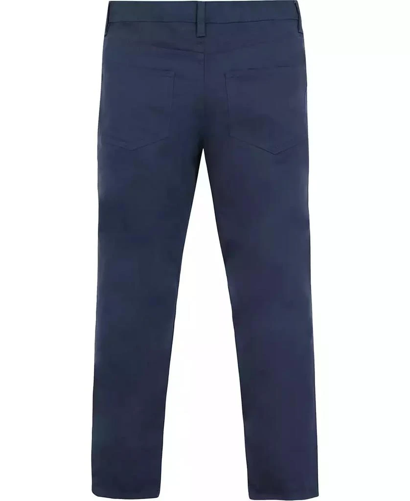 商品Nautica|Big Boys Uniform 5 Pocket Stretch Twill Pant with Reinforced Knees,价格¥230,第2张图片详细描述