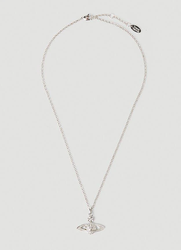 商品Vivienne Westwood|Mini Bas Relief Necklace in Silver,价格¥1134,第1张图片