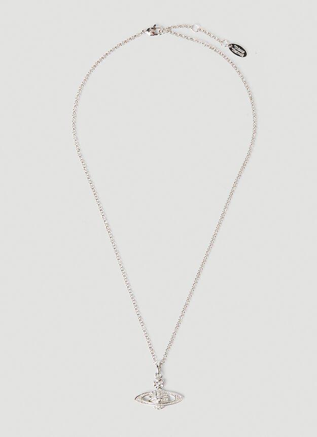 商品Vivienne Westwood|Mini Bas Relief Necklace in Silver,价格¥962,第1张图片