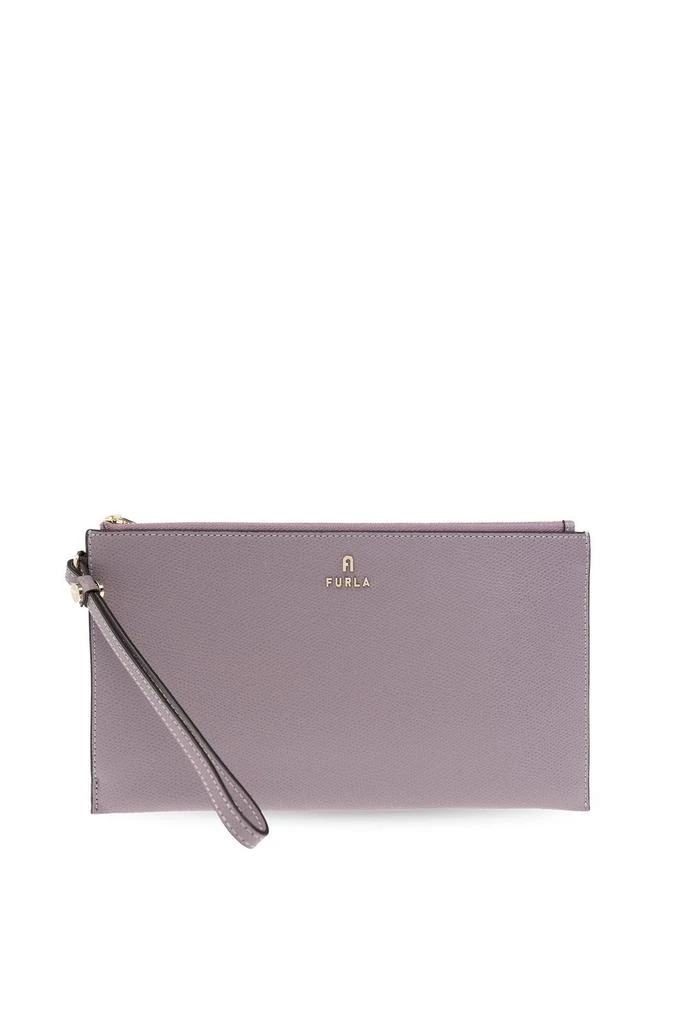 商品Furla|Furla Logo Lettering Camelia Pouch,价格¥516,第1张图片