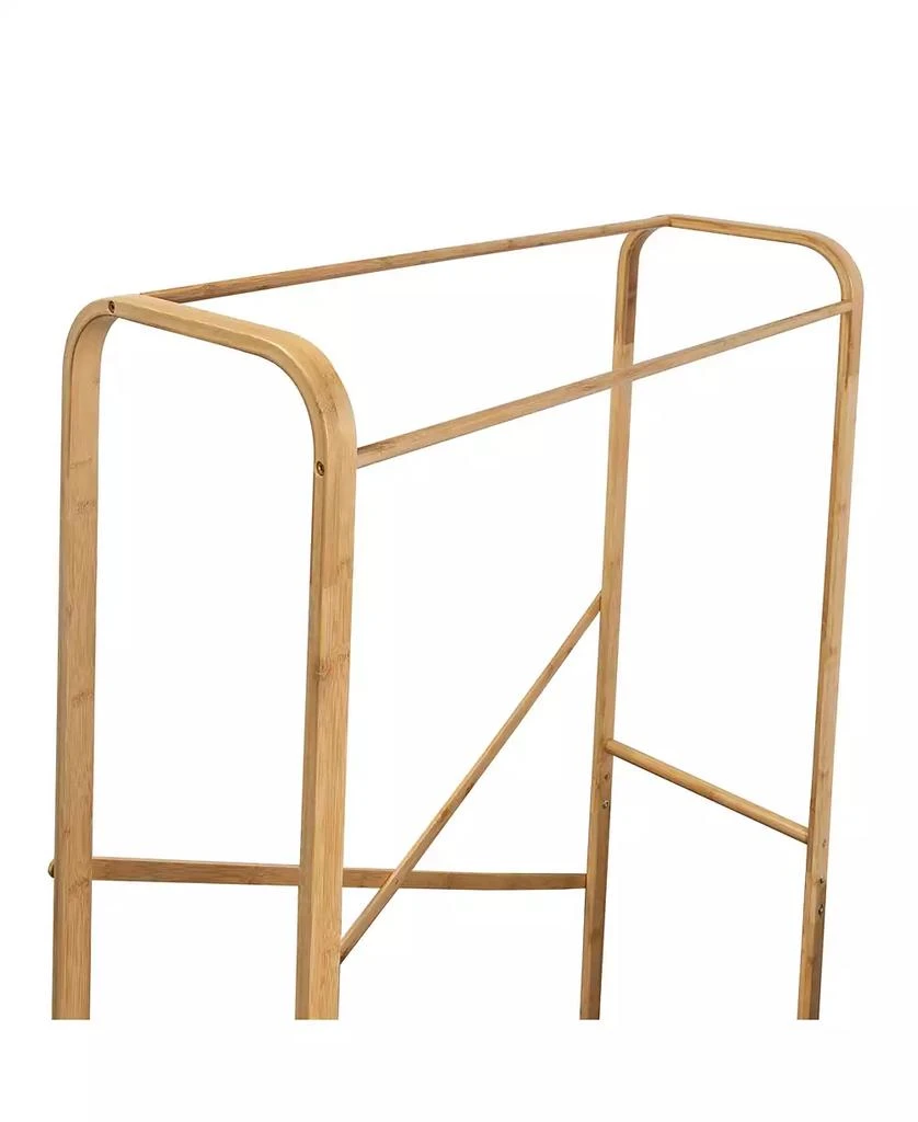 商品Honey Can Do|Bamboo & Canvas Garment Rack,价格¥530,第5张图片详细描述