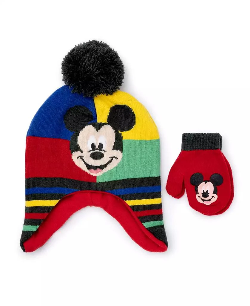 商品Minnie Mouse|Mickey Hat And Mitten Set,价格¥190,第1张图片