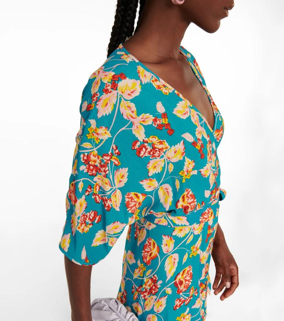 商品Diane von Furstenberg|Eloise asymmetric wrap dress,价格¥2257,第4张图片详细描述