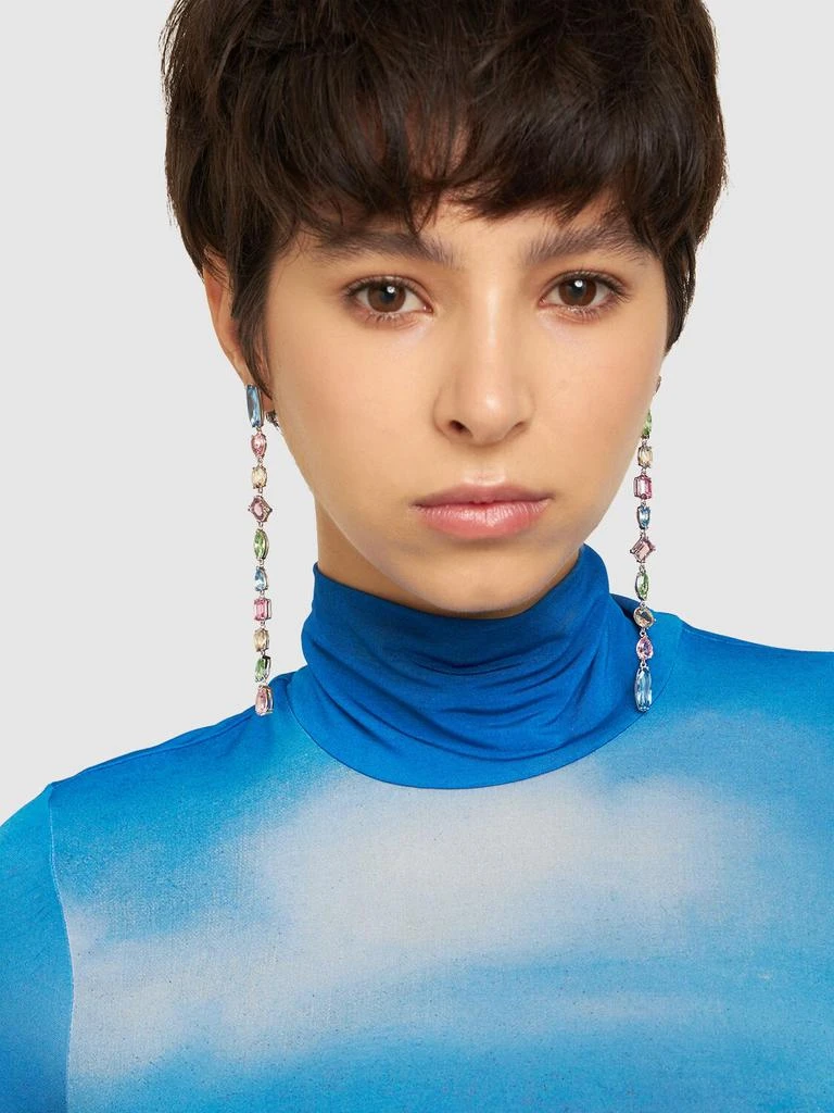 商品Swarovski|Gema Swarovski Pendant Earrings,价格¥1040,第1张图片详细描述