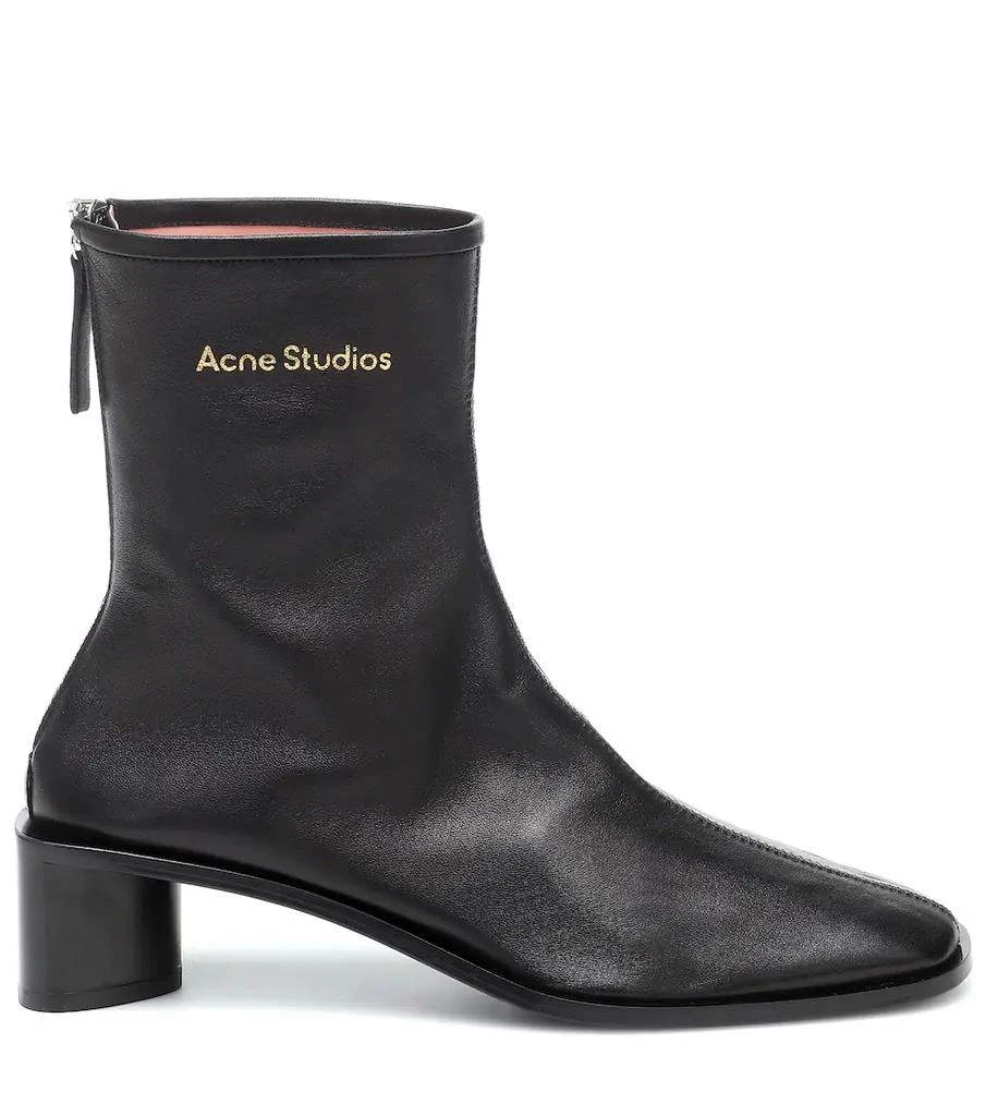 商品Acne Studios|Leather ankle boots,价格¥4297,第4张图片详细描述