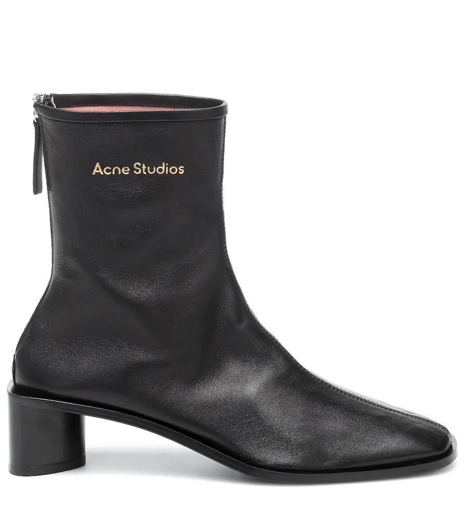 商品Acne Studios|Leather ankle boots,价格¥3989,第6张图片详细描述