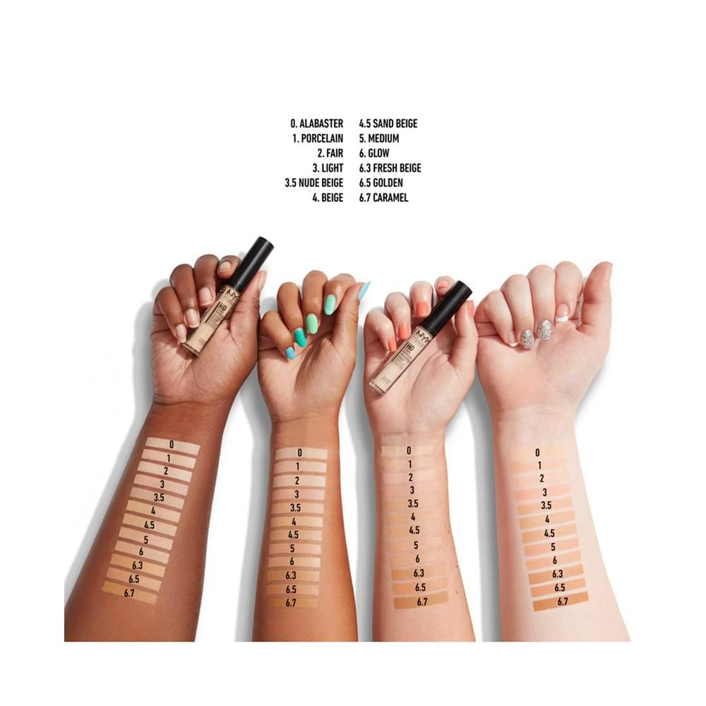 商品NYX Professional Makeup|HD高清遮瑕膏,价格¥45,第5张图片详细描述