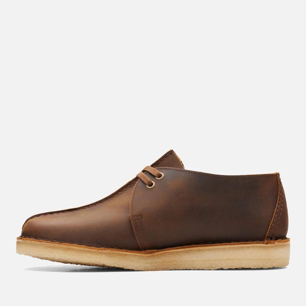 商品Clarks|Clarks Originals Men's Desert Trek Leather Shoes,价格¥1157,第3张图片详细描述