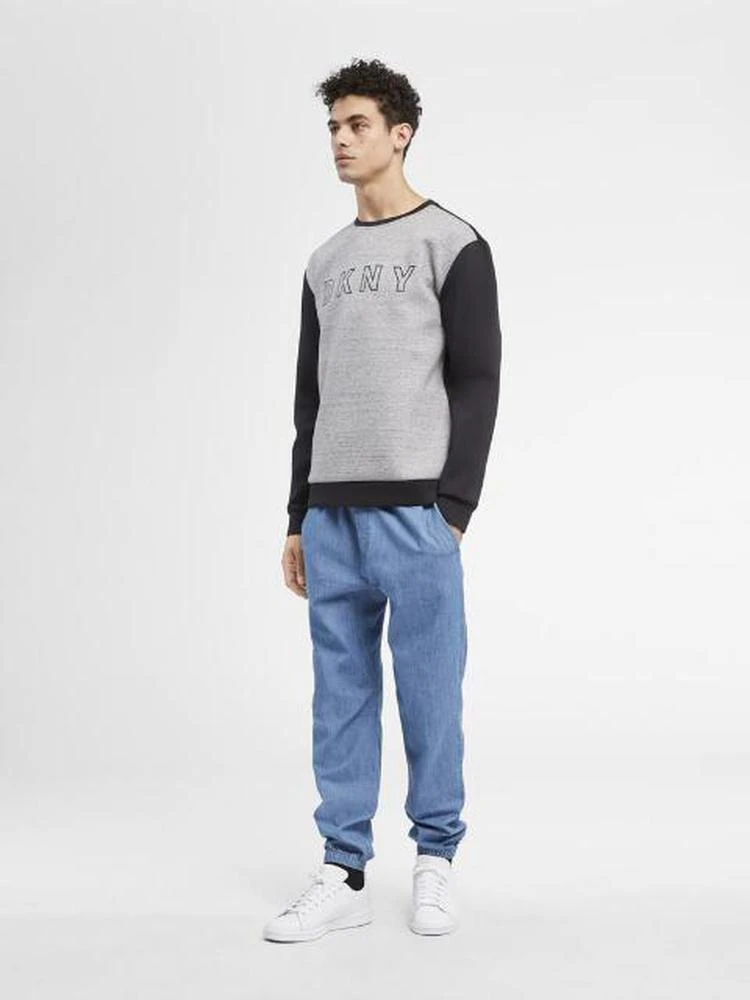商品DKNY|Scuba Colorblock Logo Pullover,价格¥98,第2张图片详细描述