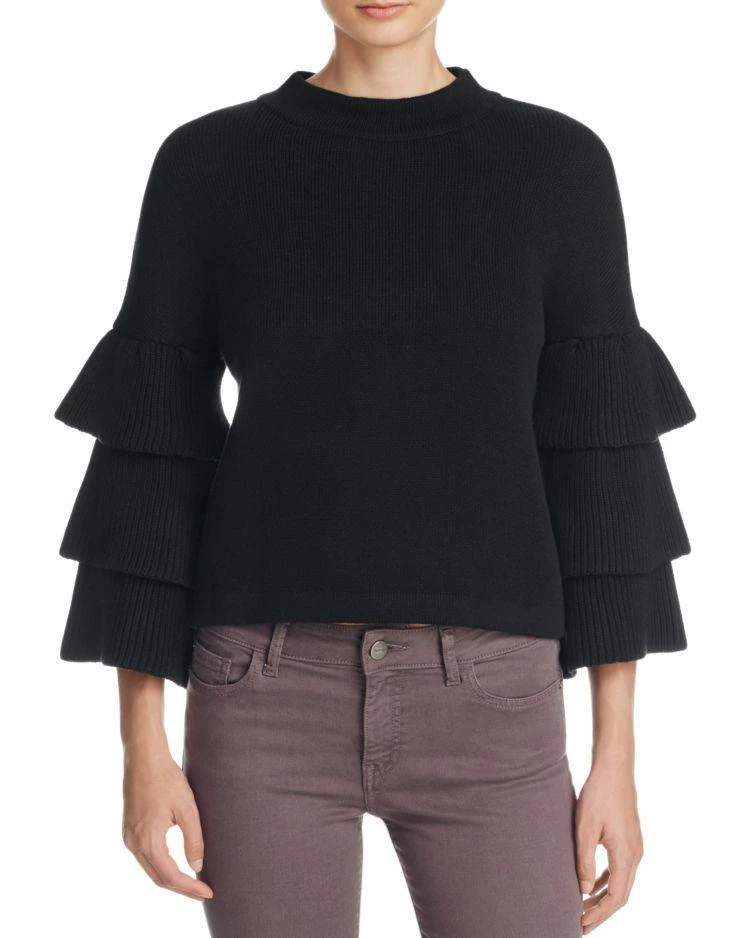 商品Endless Rose|Tiered Ruffle Sleeve Sweater毛衣,价格¥102,第1张图片