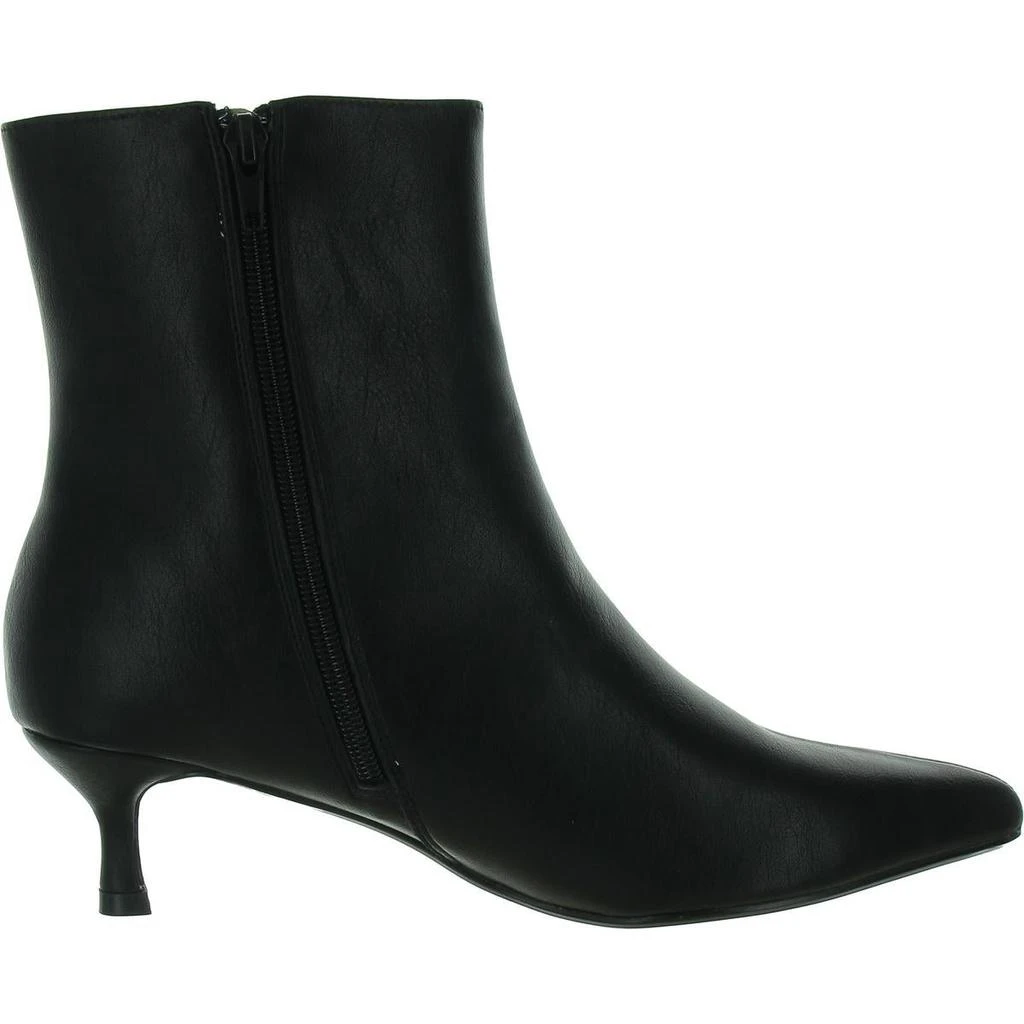 Journee Collection Womens Arely Faux Leather Pointed Toe Ankle Boots 商品