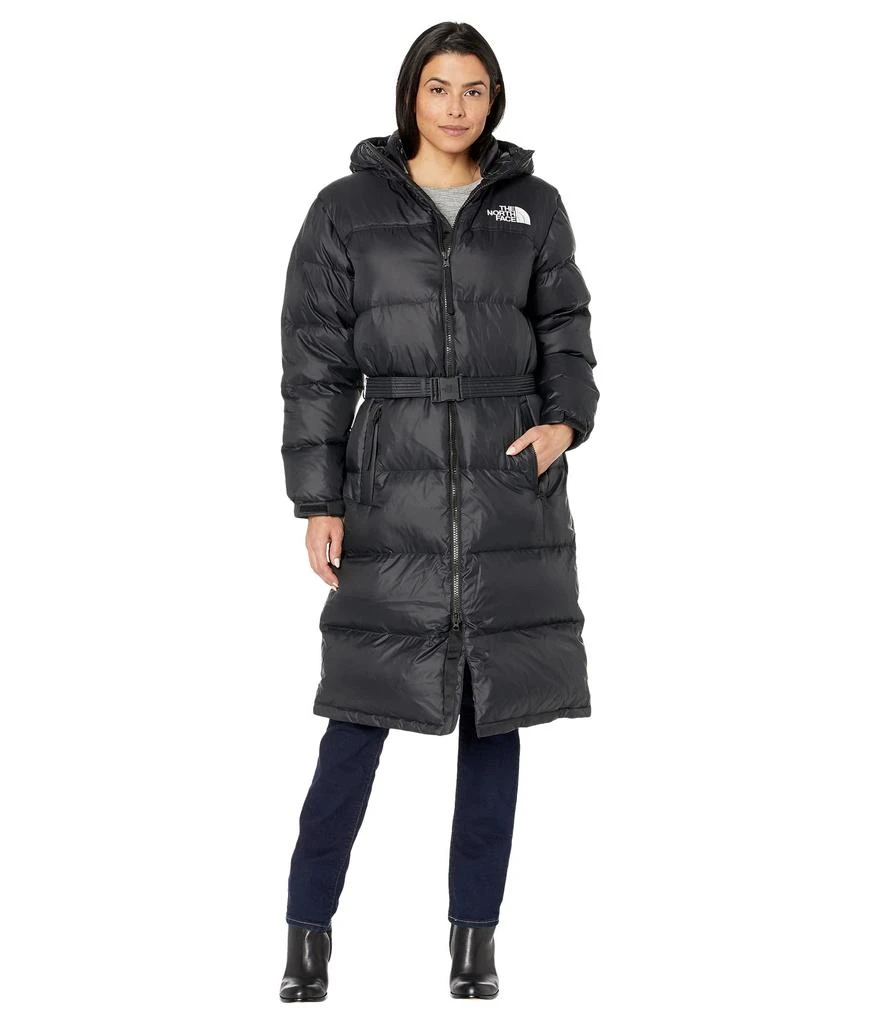 商品The North Face|Nuptse Belted Long Parka,价格¥3368,第1张图片