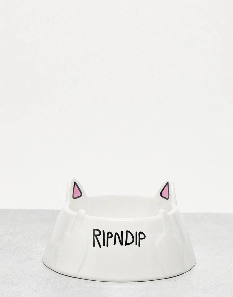 商品Rip N Dip|RIPNDIP lord nermal pet bowl in white,价格¥362,第4张图片详细描述