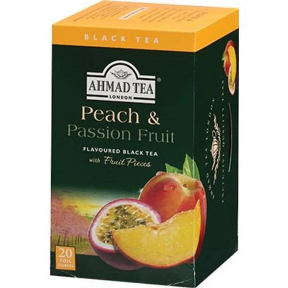 商品AhmadTea|Ahmad Tea Peach and Passion Fruit Black Tea (Pack of 3),价格¥159,第1张图片