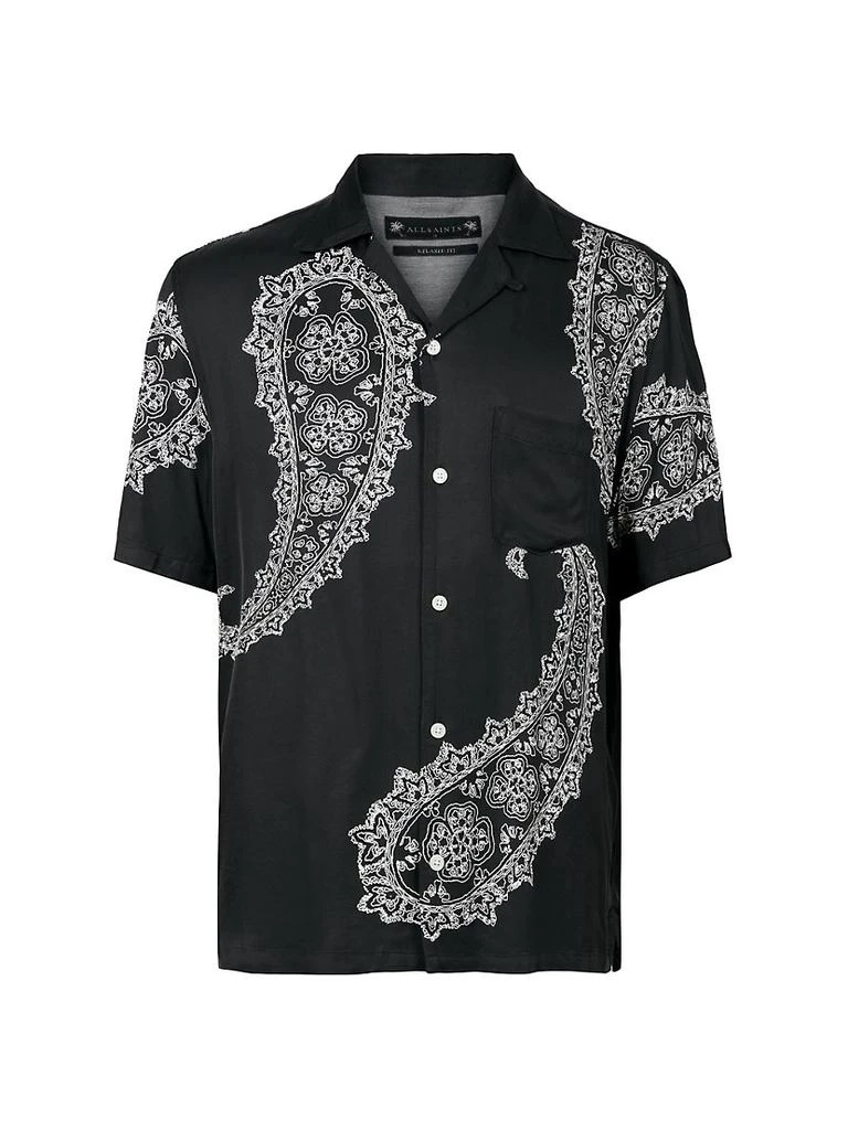商品ALL SAINTS|Aaran Camp Shirt,价格¥1186,第1张图片