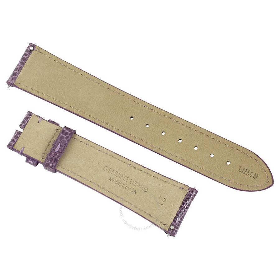 商品Hadley Roma|21 MM Shiny Grape Purple Lizard Leather Strap,价格¥260,第2张图片详细描述