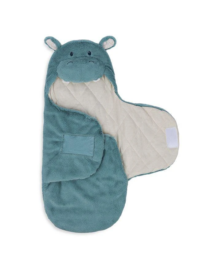 商品GUND|Baby GUND Oh So Snuggly Hippo Plush Hooded Baby Blanket Wrap for Newborns, 26",价格¥300,第2张图片详细描述