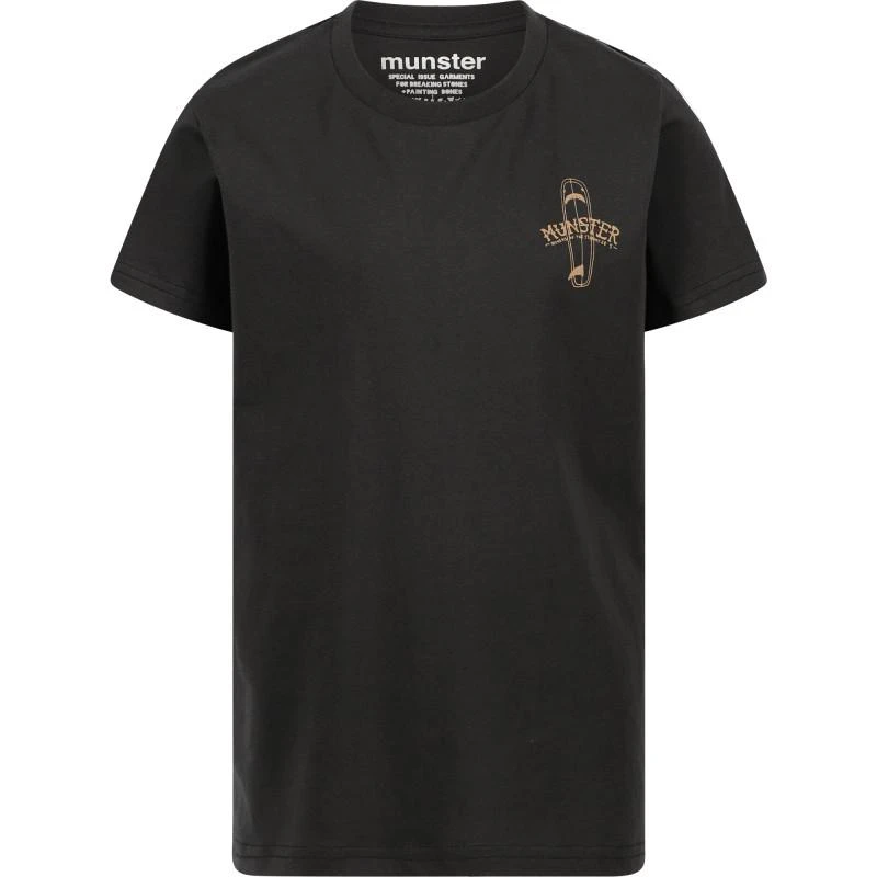 商品Munster|Seekers of the stormy seas logo t shirt in anthracite,价格¥272,第1张图片