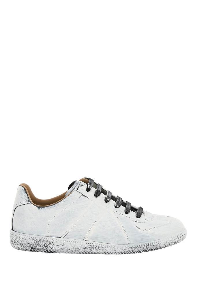 商品MAISON MARGIELA|Maison Margiela White Paint Replica Sneakers,价格¥2016,第1张图片
