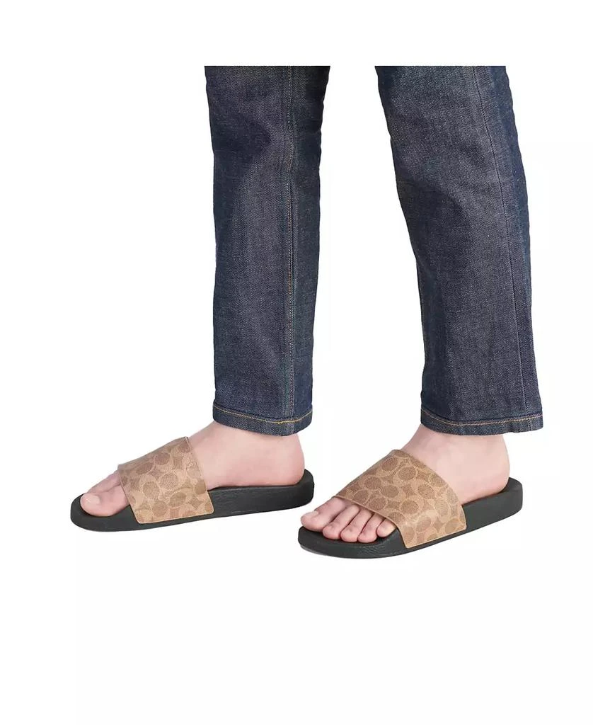 Men's Signature Coated Canvas Pool Slide 商品