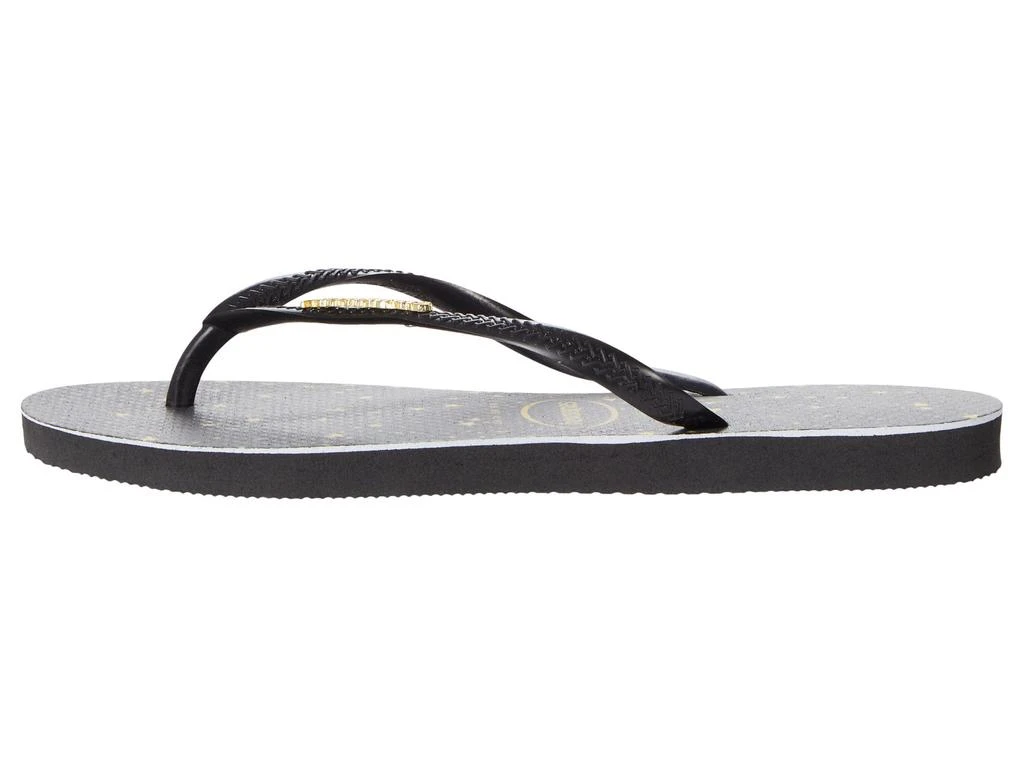 商品Havaianas|Slim Logo Metallic Flip Flop Sandal,价格¥208,第4张图片详细描述