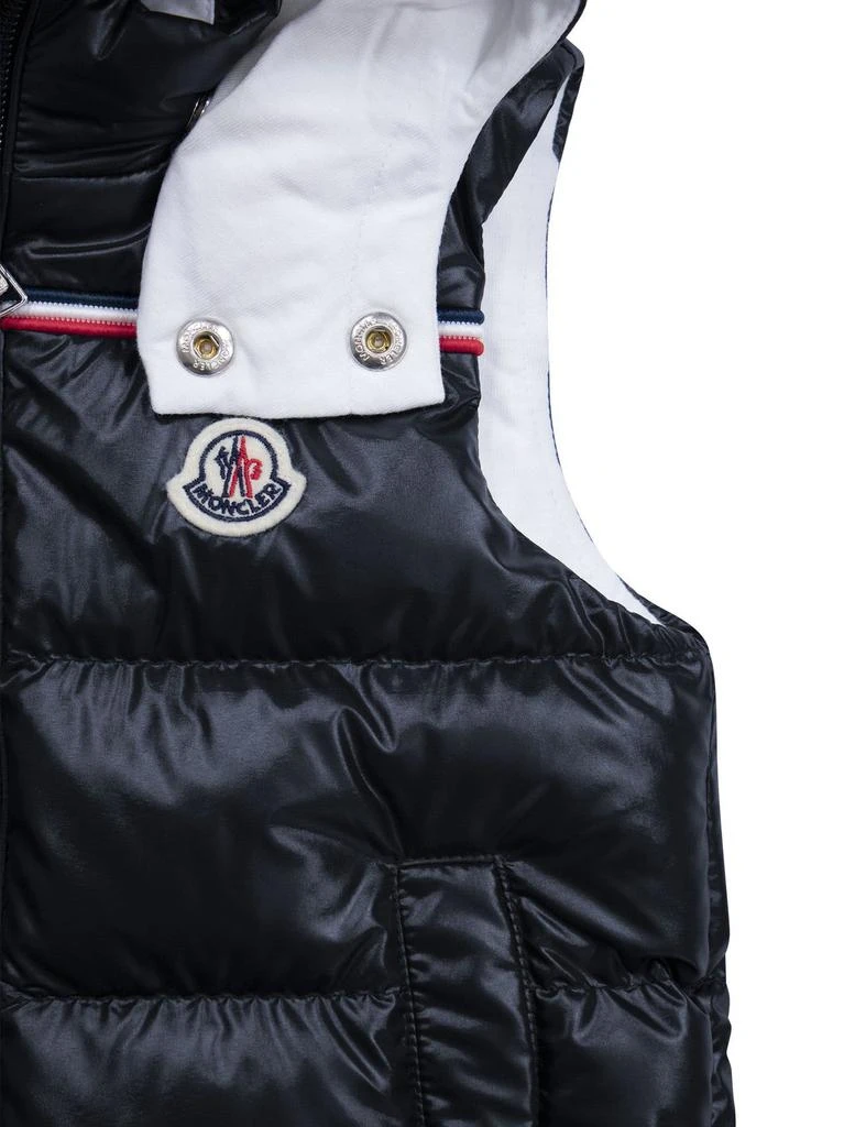 商品Moncler|Moncler Enfant Logo Patch Zip-Up Padded Gilet,价格¥2119,第3张图片详细描述