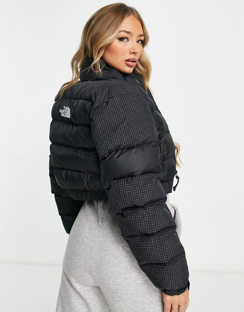 The North Face Rusta puffer jacket in black商品第4张图片规格展示