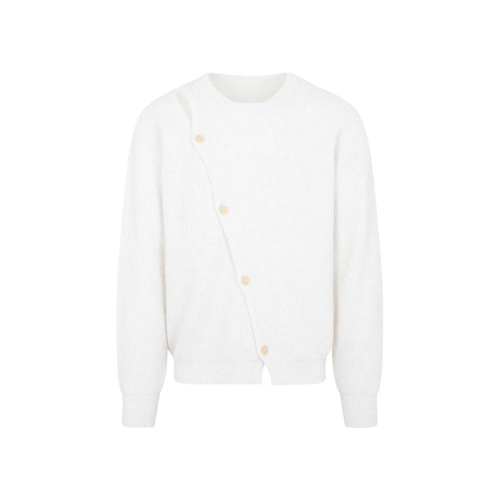 商品Jacquemus|Jacquemus Asymmetric Long-Sleeved Cardigan,价格¥1809,第1张图片