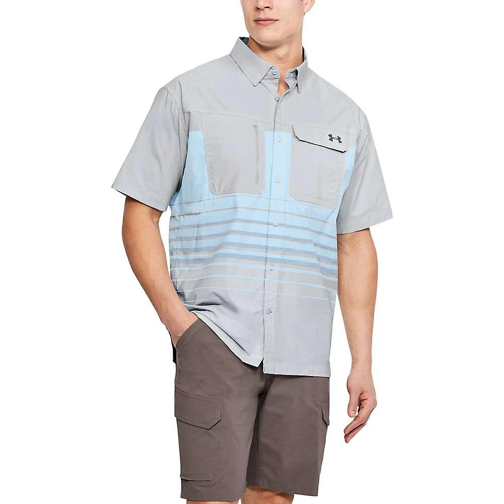 商品Under Armour|Under Armour Men's UA Fish Hunter SS Plaid Shirt,价格¥315,第2张图片详细描述