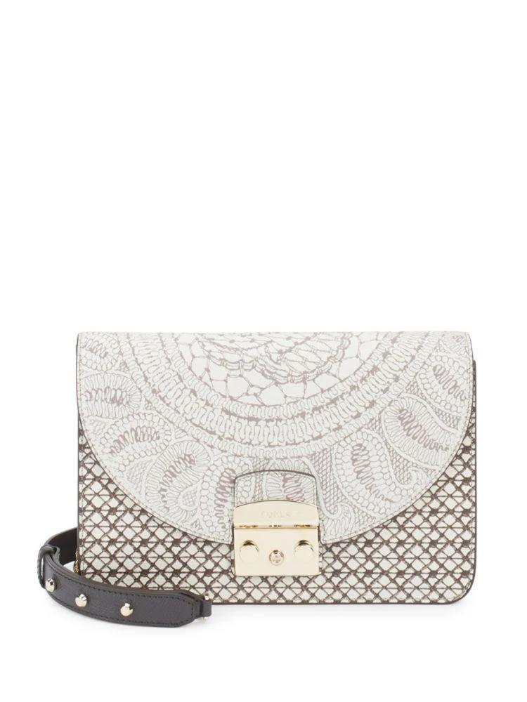商品Furla|Metropolis Lace Shoulder Bag,价格¥2752,第1张图片