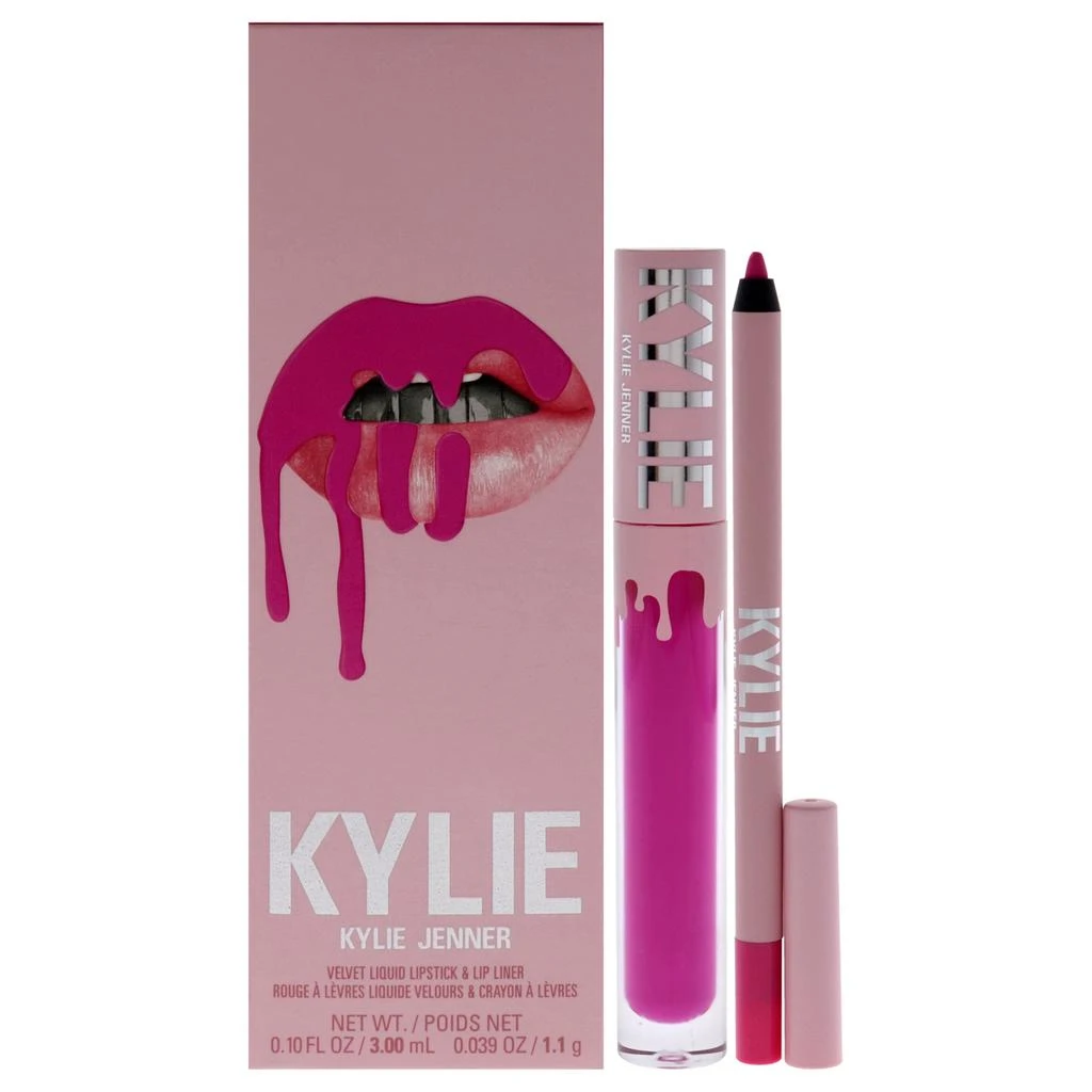 商品Kylie Cosmetics|Velvet Lip Kit - 306 Say No More by  for Women - 2 Pc 0.10oz Velvet Liquid Lipstick, 0.039oz Lip Liner,价格¥399,第1张图片