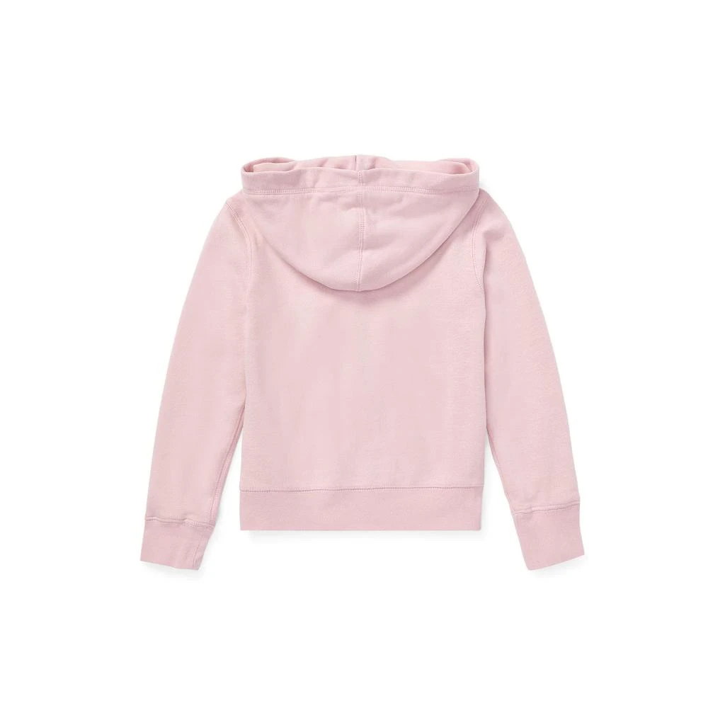 商品Ralph Lauren|大童款 棉质混纺毛圈连帽衫,价格¥484,第2张图片详细描述