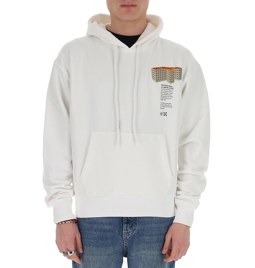 商品Off-White|男棉印花圆领套头卫衣 OMBB037R20E30007-0188（澳门仓发货）,价格¥2651,第1张图片