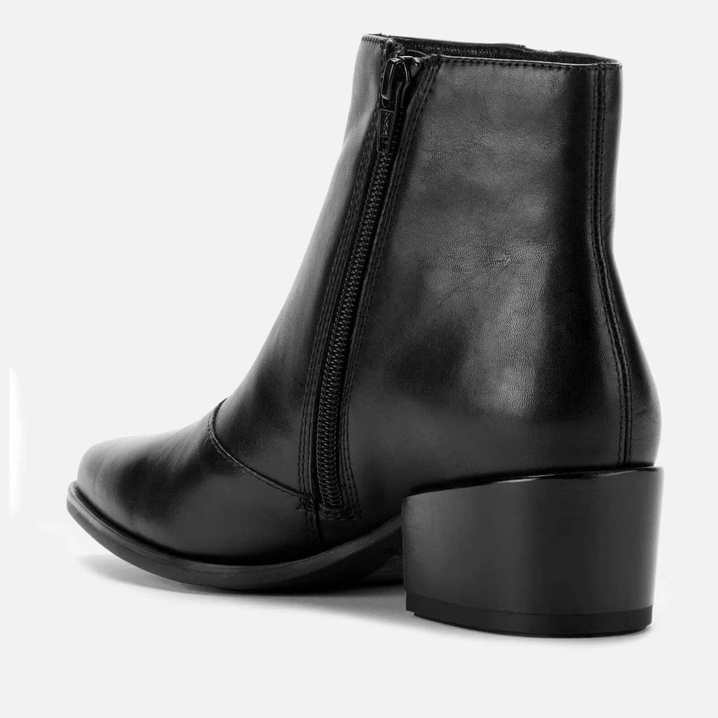 商品Vagabond|Vagabond Women's Marja Leather Heeled Ankle Boots - Black,价格¥478,第3张图片详细描述