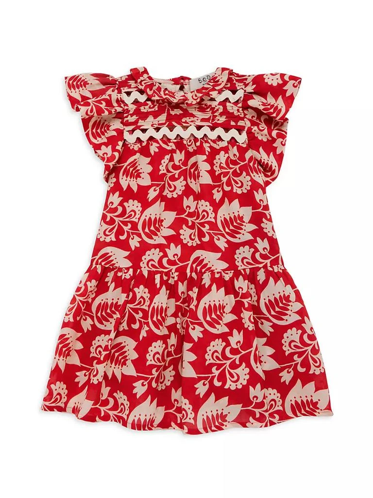 商品Sea|Little Girl's &amp; Girl's Linda Print Dress,价格¥494,第1张图片