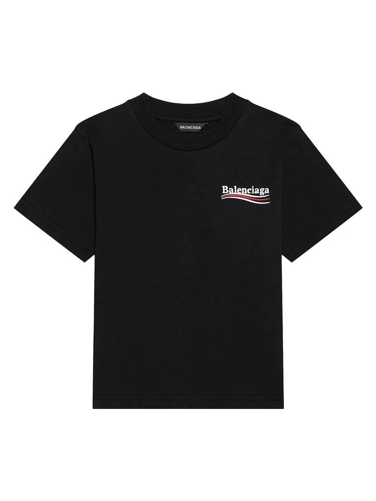 商品Balenciaga|Kid's Political Campaign T-Shirt,价格¥1901,第1张图片